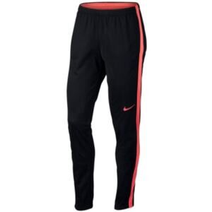 NIKE Women's Academy Soccer Pants Ankle Zip (859513-016) Black/Mango XS NWT